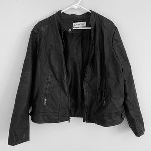 Black leather Jacket